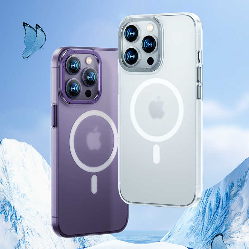 Benks Magnetik Haze iPhone 14 Pro Max Kablosuz Şarj Destekli Telefon Kılıfı - 2 Benks Magnetik Haze iPhone 14 Pro Max Kablosuz Şarj Destekli Telefon Kılıfı - 2